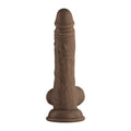 FemmeFunn Vortex Turbo Baller 2.0 8.25 in. Vibrating Rotating Dildo Brown - Fantasies Boutique