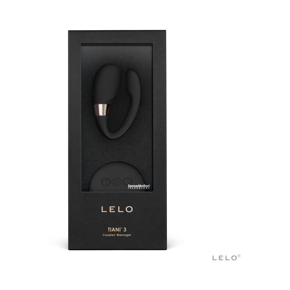 LELO TIANI 3 Rechargeable Dual Stimulation Couples Vibrator with Remote Black - Fantasies Boutique