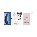Womanizer Premium 2 Rechargeable Silicone Luxurious Pleasure Air Clitoral Stimulator Blueberry - Fantasies Boutique