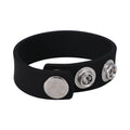 Rock Solid Silaflex 3-Snap (Adjustable) Black - Fantasies Boutique