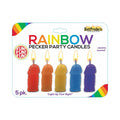 Pecker Party Candles Assorted Colors 5pk - Fantasies Boutique