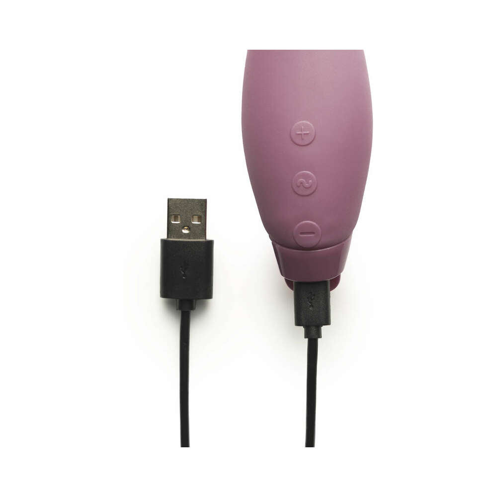 Je Joue Juno Rechargeable Silicone G-Spot Vibrator Purple - Fantasies Boutique