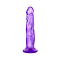 B Yours Sweet 'n Hard 5 Realistic 7.5 in. Dildo Purple - Fantasies Boutique