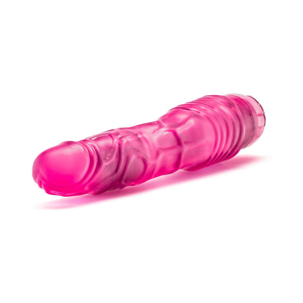 B Yours Vibe 2 Realistic 9 in. Vibrating Dildo Pink - Fantasies Boutique