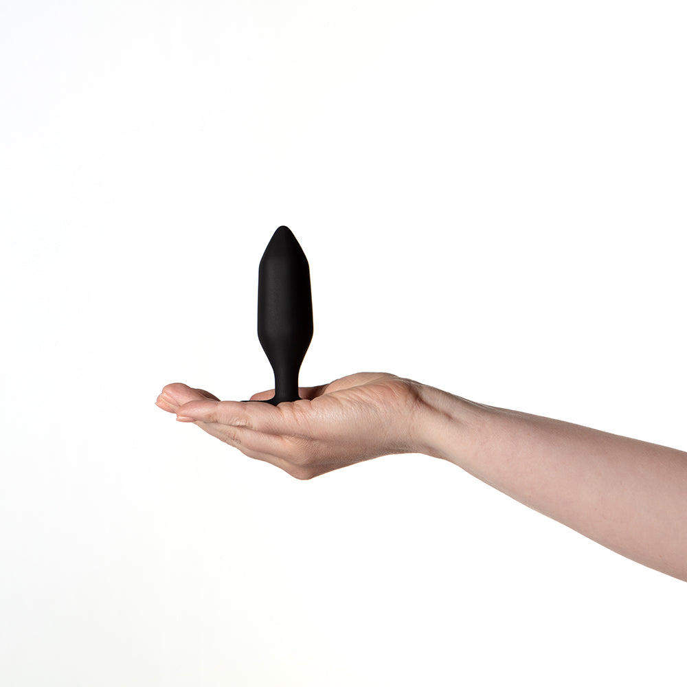 Je Joue Onyx Vibrating Butt Plug Black - Fantasies Boutique