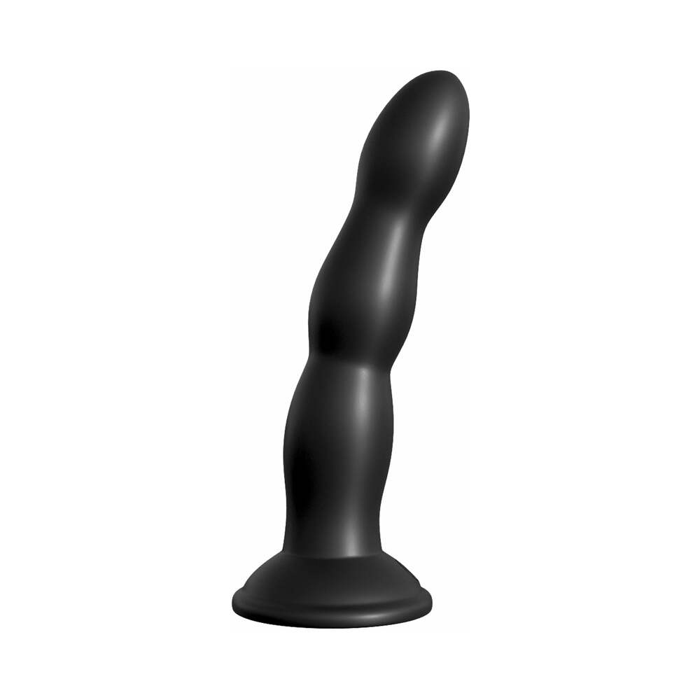 Pipedream Fetish Fantasy Series 6-Piece Vibrating Strap-On Set With 6.5 in. Dildo Pink/Black - Fantasies Boutique