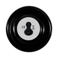 Adam & Eve Rear Rocker Rechargeable Vibrating Glass Anal Plug Black - Fantasies Boutique