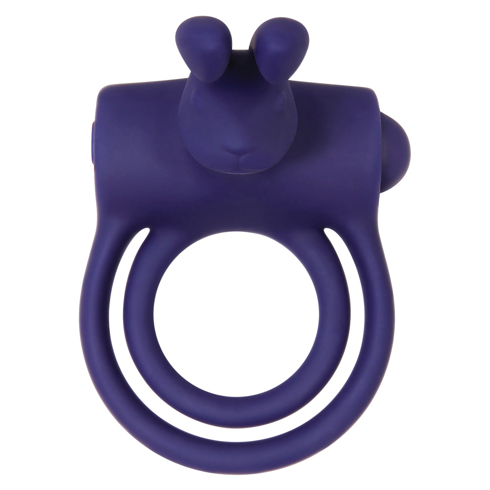 A&E Recharge Remote Rabbit Cockring Pur - Fantasies Boutique