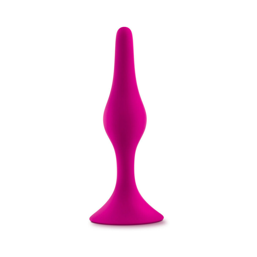 Blush Luxe Silicone Beginner Plug Small Pink - Fantasies Boutique