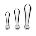 b-Vibe Stainless Steel P-Spot Plug Training Set