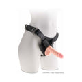 Pipedream King Cock Plus 6.5 in. Triple Density Cock With Balls Realistic Suction Cup Dildo Beige - Fantasies Boutique