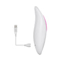 Adam & Eve Rechargeable Remote-Controlled Silicone Dual Entry Vibrator Pink - Fantasies Boutique