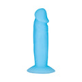 Addiction Silly Willy Glow-in-the-Dark 3.3 in. Silicone Dildo 12-Piece Fishbowl Display