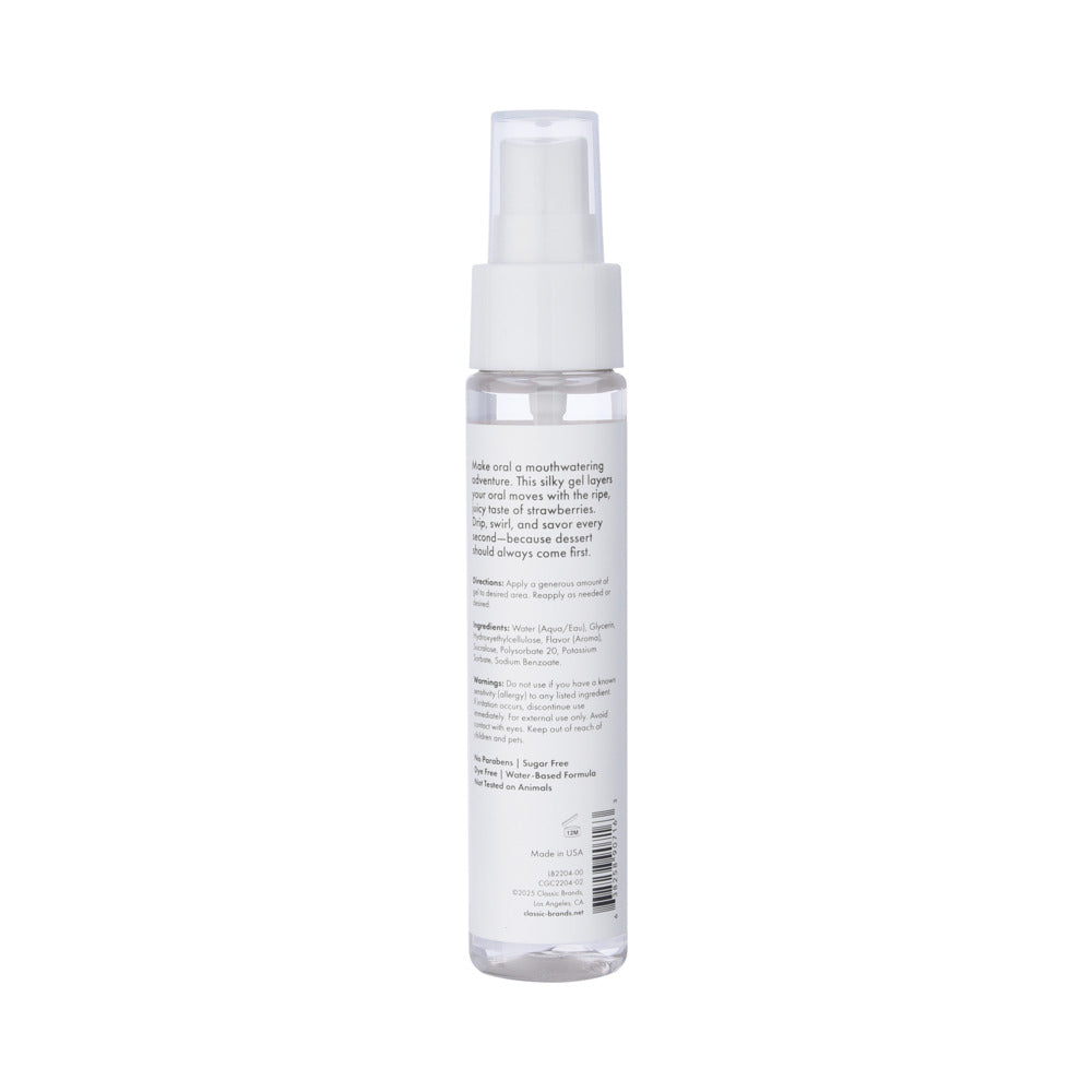 CG Blow Me Oral Sex Gel Strawberry 2 oz.