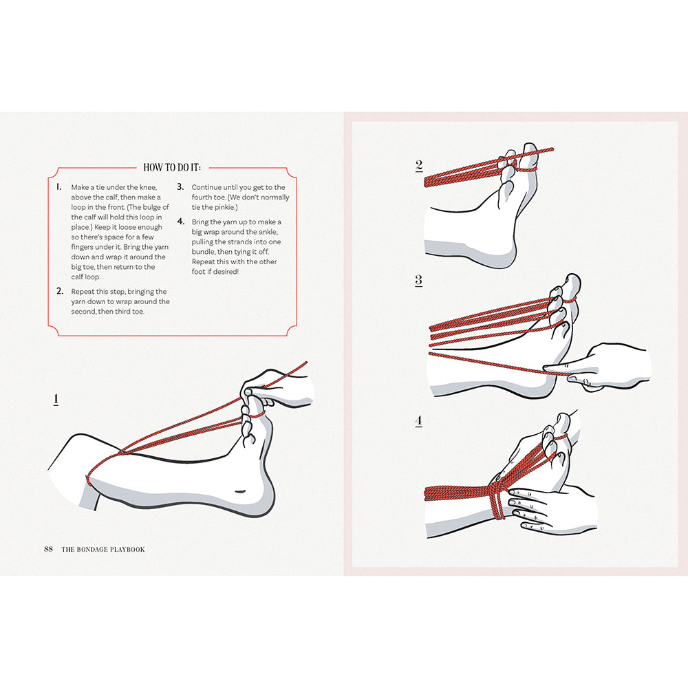 The Bondage Playbook: 31 Must-Know Knots and Ties for Bondage Beginners