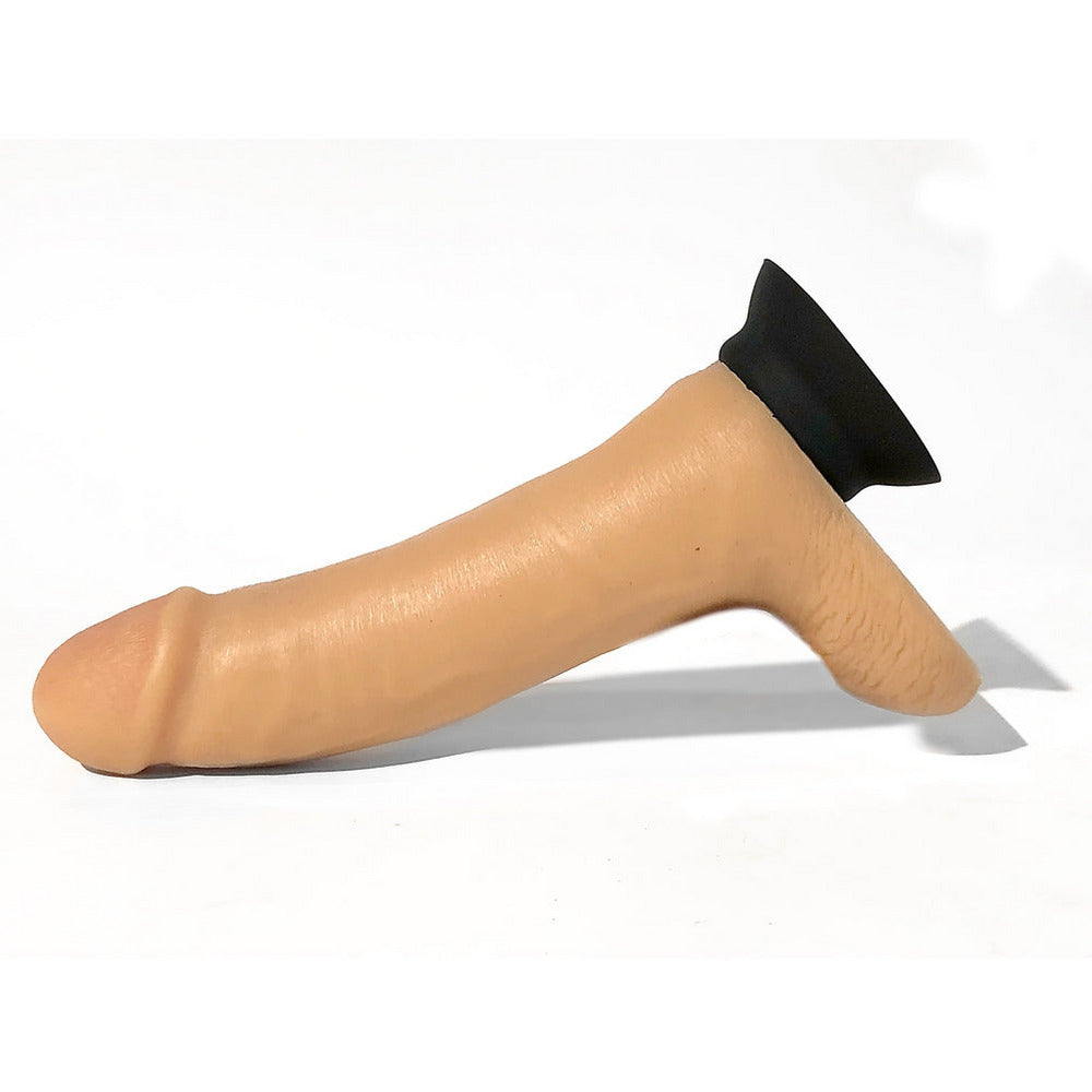 Rascal Rammer + Suction 8 in. Dildo with Handle and Suction Cup - Fantasies Boutique