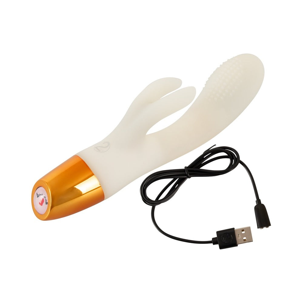 You2Toys Glow-in-the-Dark Rabbit Vibrator - Fantasies Boutique