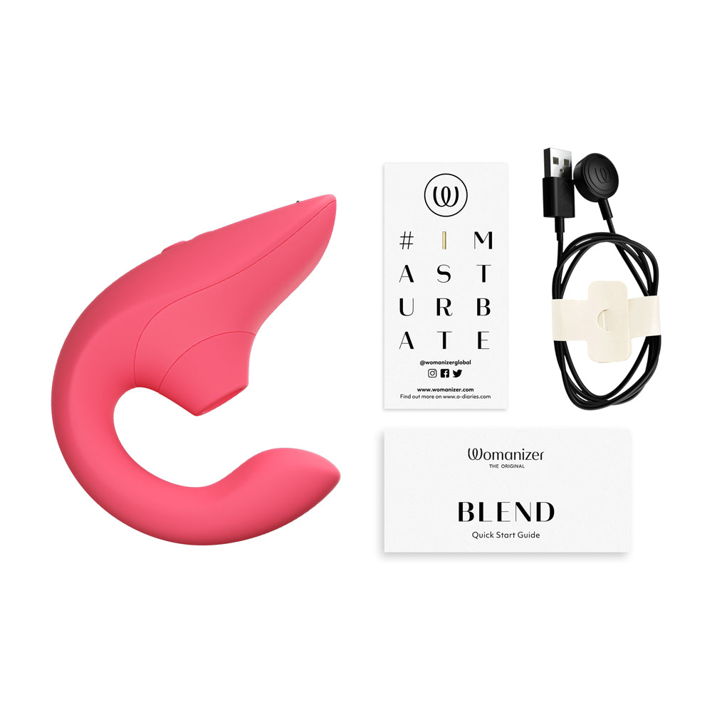 Womanizer Blend Vibrant Rose - Fantasies Boutique