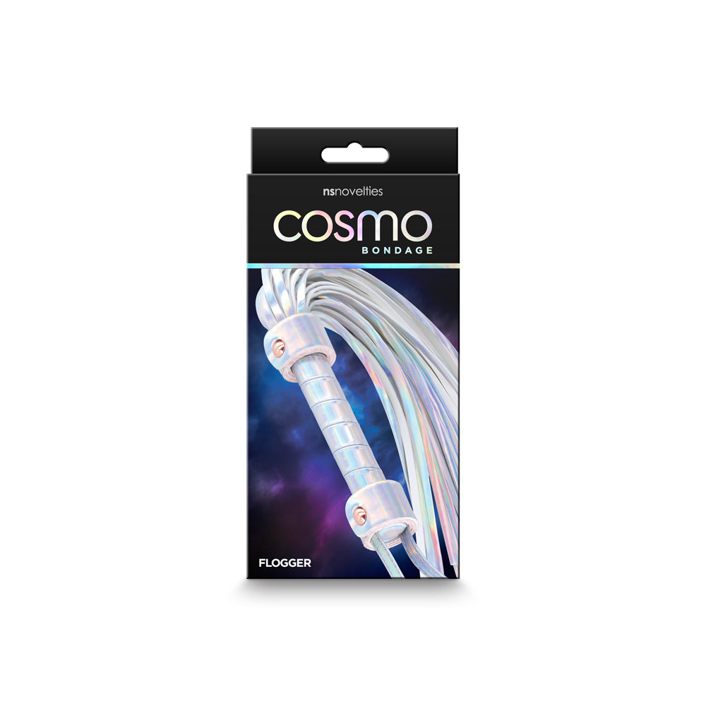 Cosmo Bondage Flogger Rainbow - Fantasies Boutique