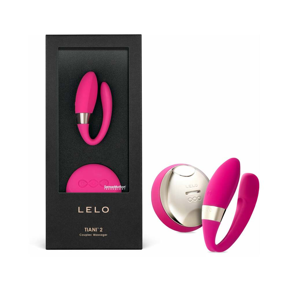 LELO TIANI 2 Rechargeable Dual Stimulation Couples Vibrator with Remote Cerise - Fantasies Boutique