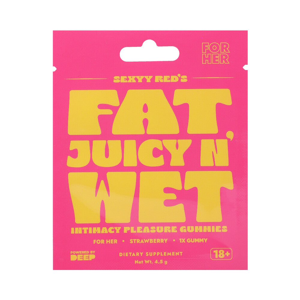 Sexyy Red Hers Sexual Stimulation Gummies 12-Pack Display Strawberry