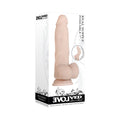 Evolved Real Supple Poseable 7 in. Realistic Dildo With Balls Beige - Fantasies Boutique
