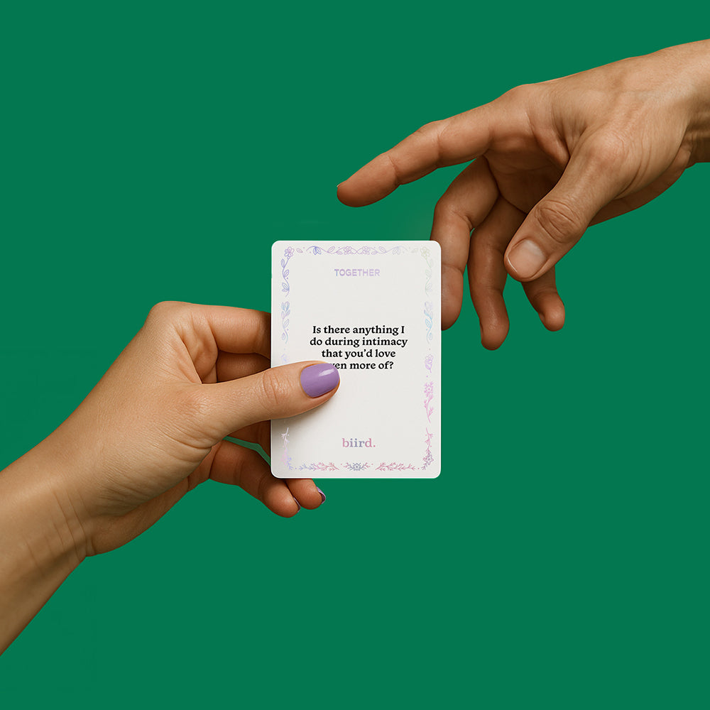 Biird x Jouissance Club Together Couples Card Game