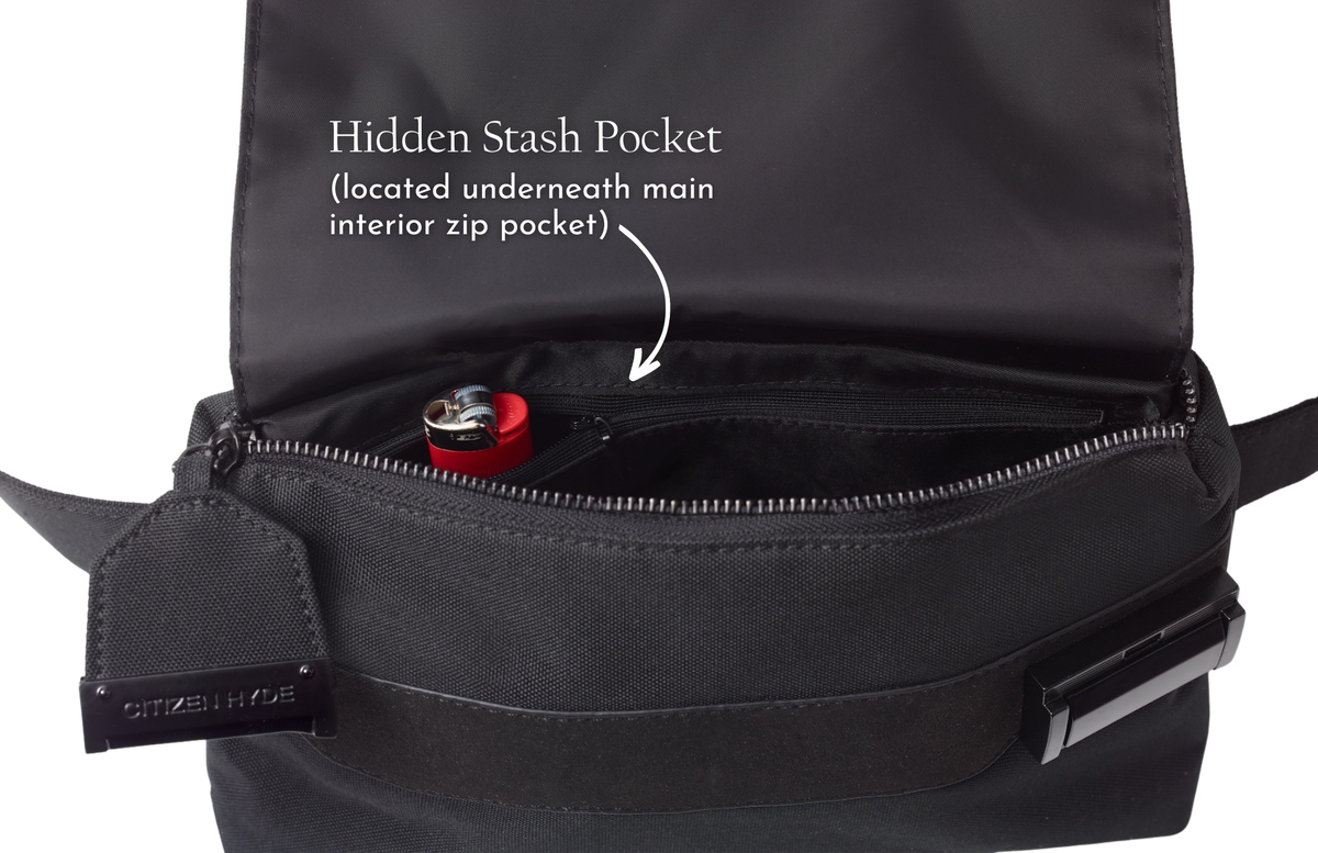 Citizen Hyde Lockable, Odor Resistant Belt Bag, The Marley - Fantasies Boutique