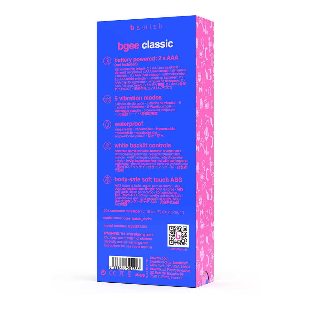 B Swish Bgee Classic Denim - Fantasies Boutique