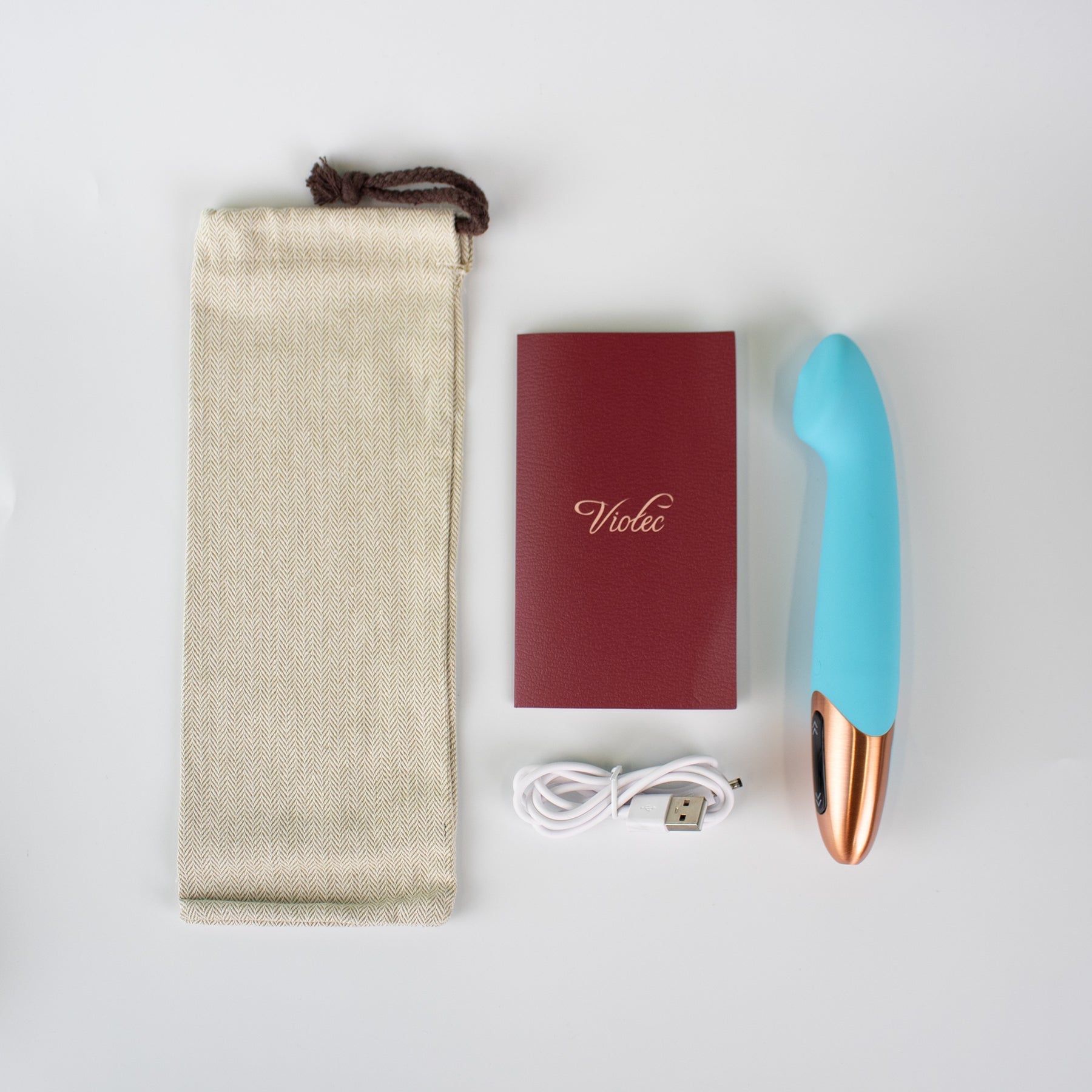 Tethys Touch Panel G-Spot Vibrator Blue - Fantasies Boutique