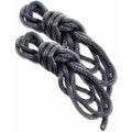 Sportsheets Sex & Mischief Silky Rope Kit Black - Fantasies Boutique