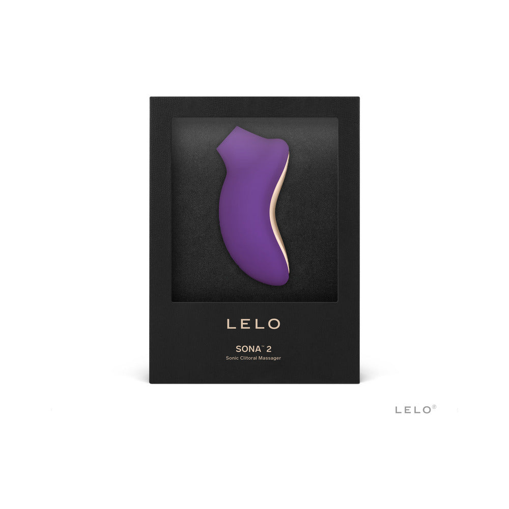 LELO SONA 2 Rechargeable Clitoral Stimulator Purple - Fantasies Boutique
