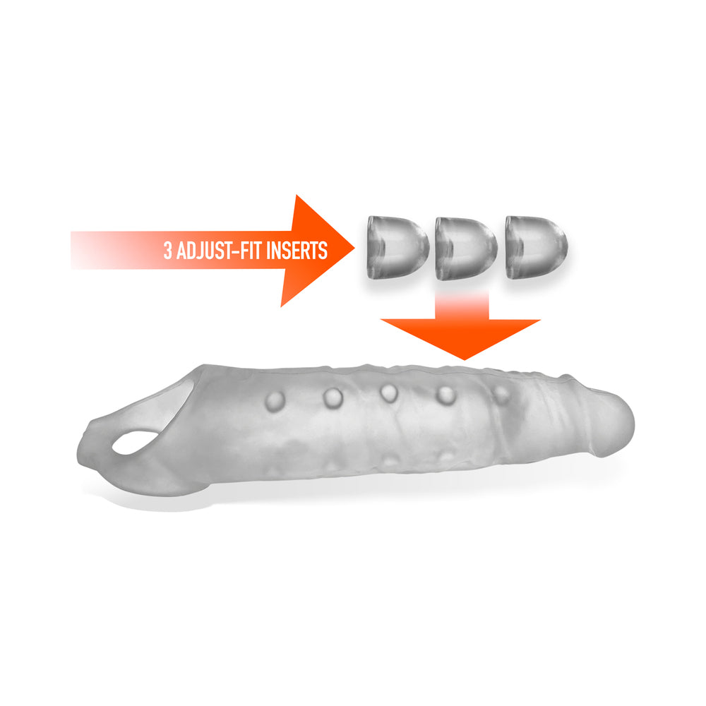 OxBalls Snake Deep-Reacher Cocksheath Clear Ice - Fantasies Boutique