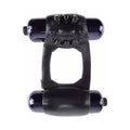 Fantasy C-Ringz Duo-Vibrating Super Ring With Dual Bullets Black - Fantasies Boutique