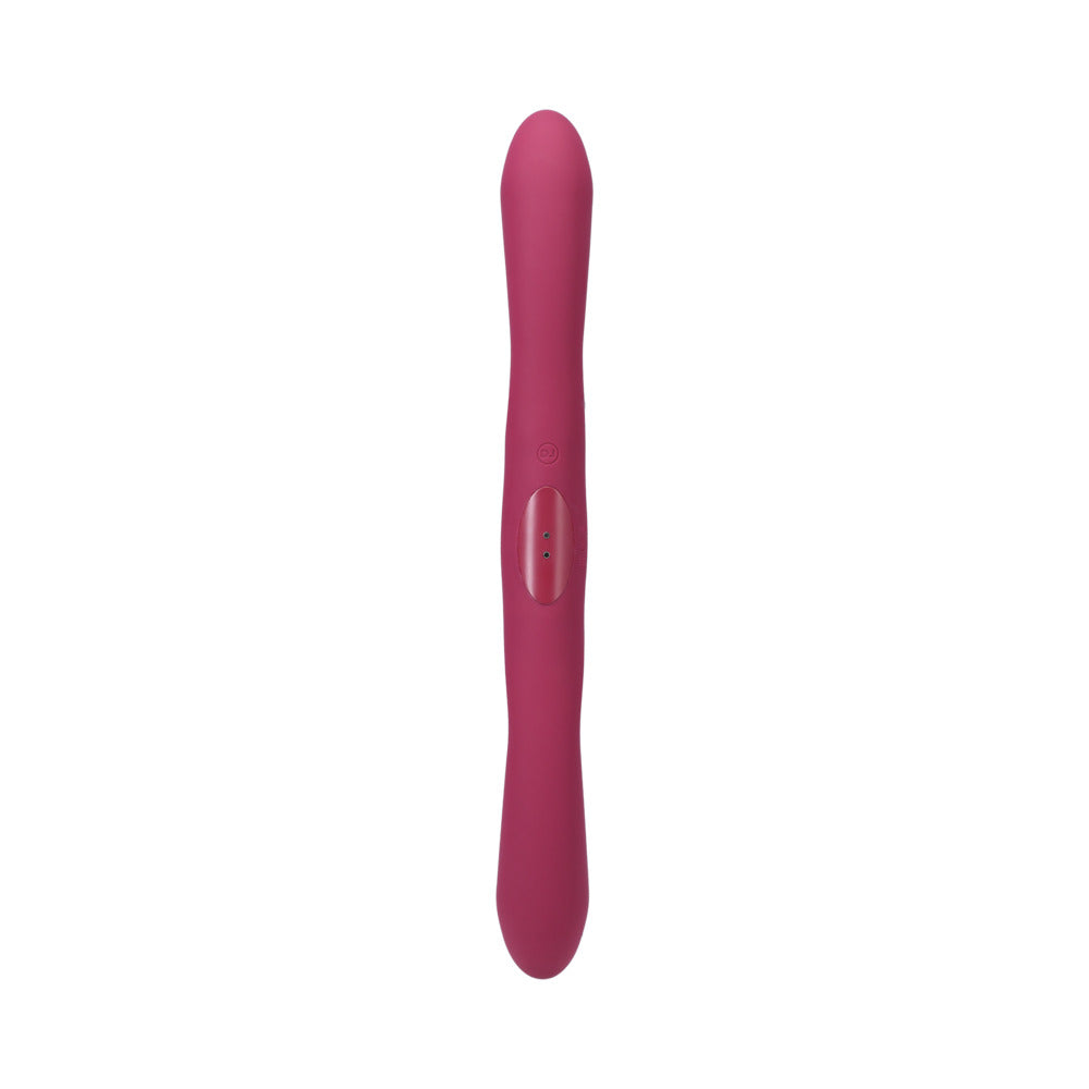 Tryst Duet Double Ended Vibrator with Wireless Remote Berry