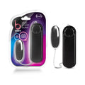 B Yours Silver Power Bullet Remote-Controlled Egg Vibrator Black - Fantasies Boutique