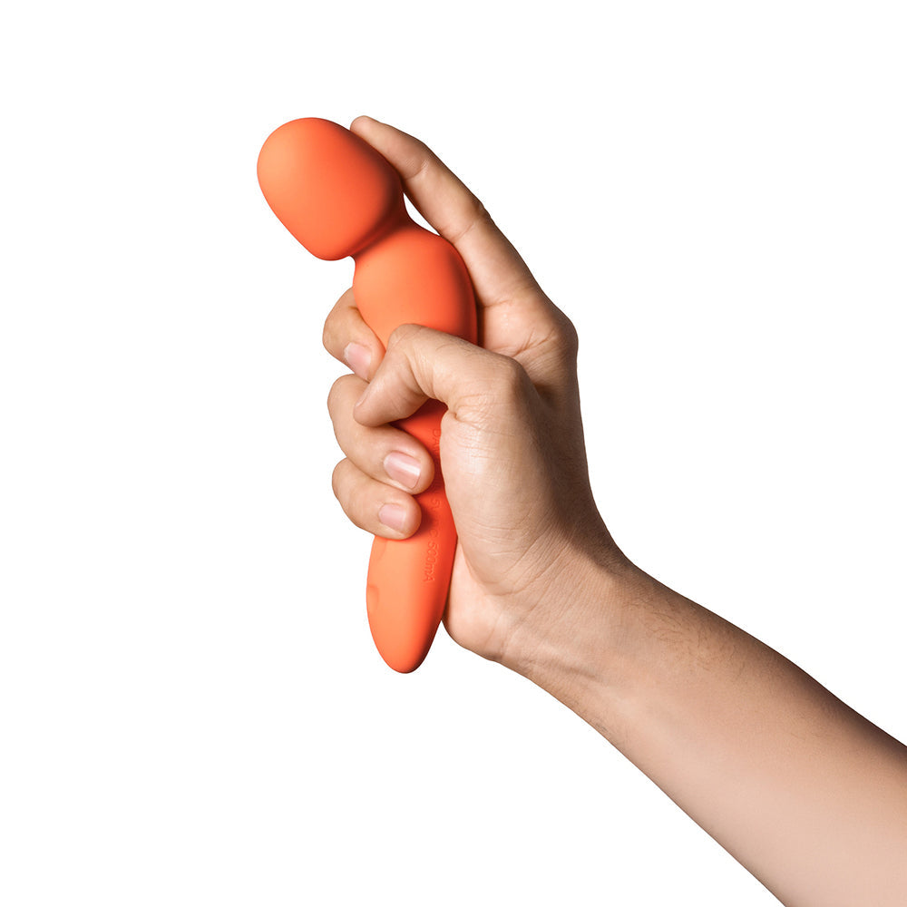 Dame Min Mini Wand Vibrator Papaya