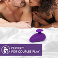 Blush Wellness Palm Sense Rechargeable Silicone Vibrator Purple - Fantasies Boutique