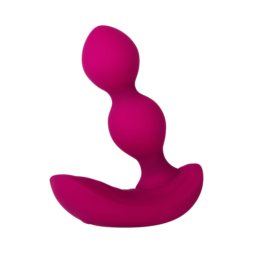 Zero Tolerance Bubble Butt Inflatable Vibrating Beaded Anal Plug Pink - Fantasies Boutique