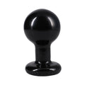 The Classic Round Butt Plug Black Medium