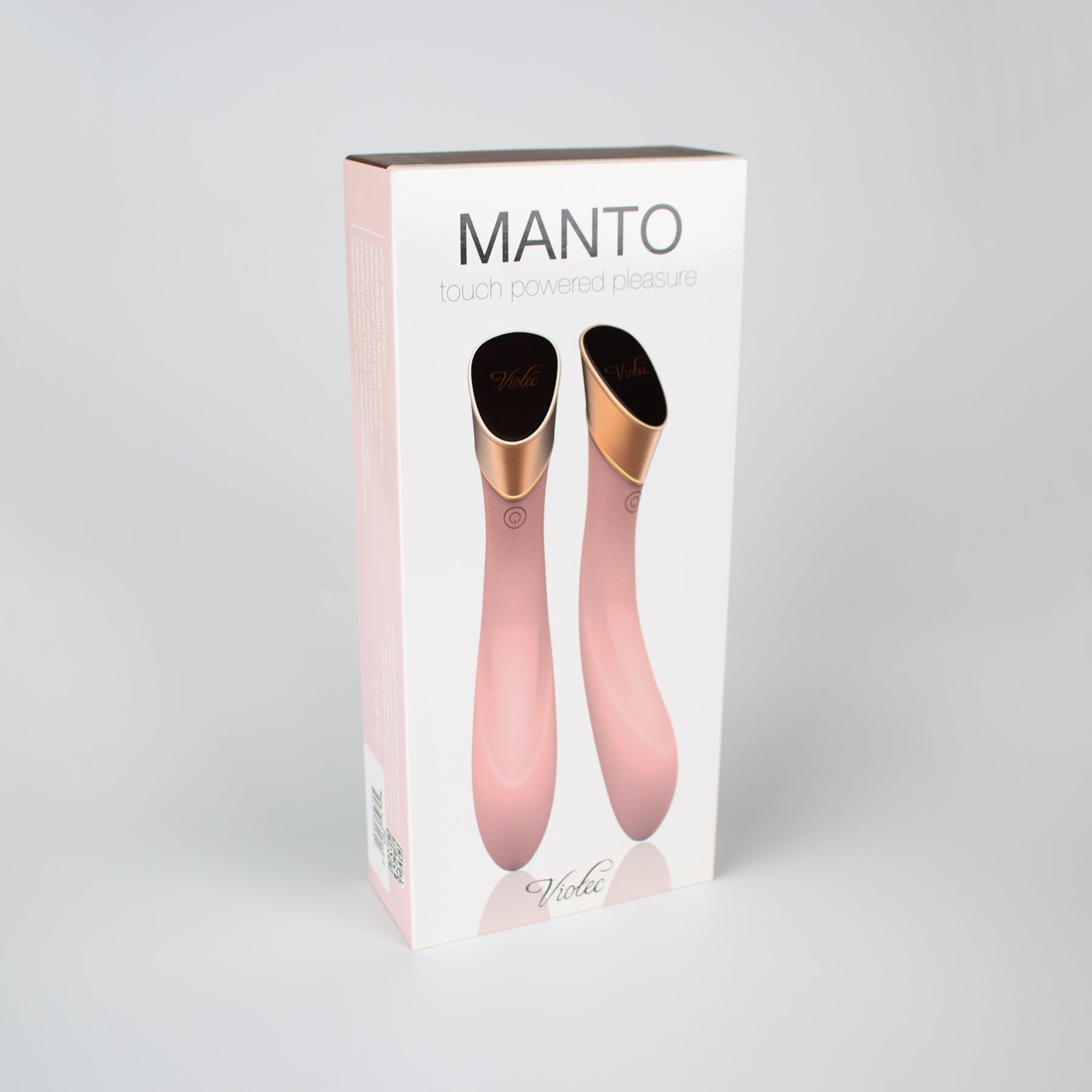Manto Touch Panel G-Spot Vibrator Pink - Fantasies Boutique