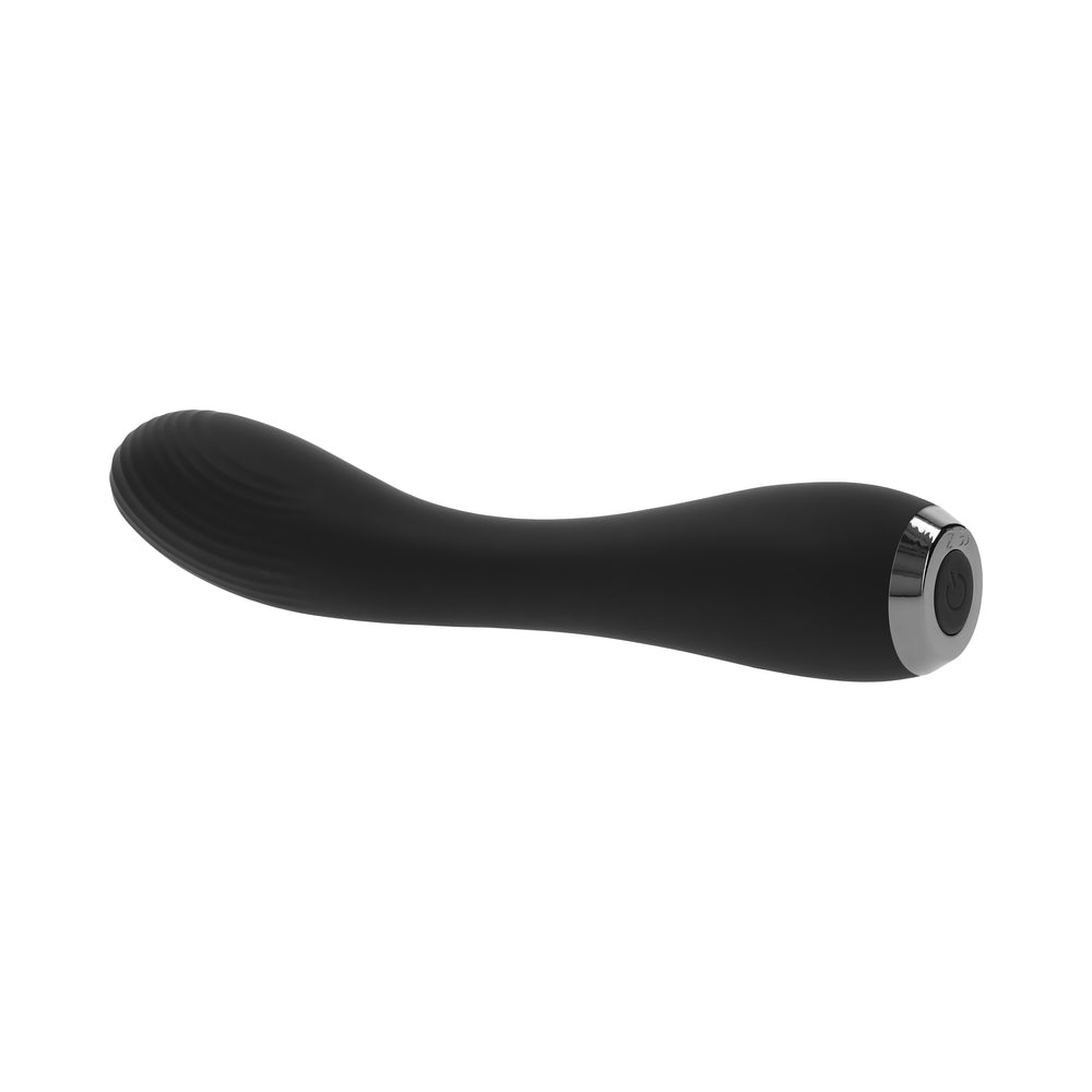 Selopa Midnight Magic Rechargeable Vibrator Silicone Black - Fantasies Boutique