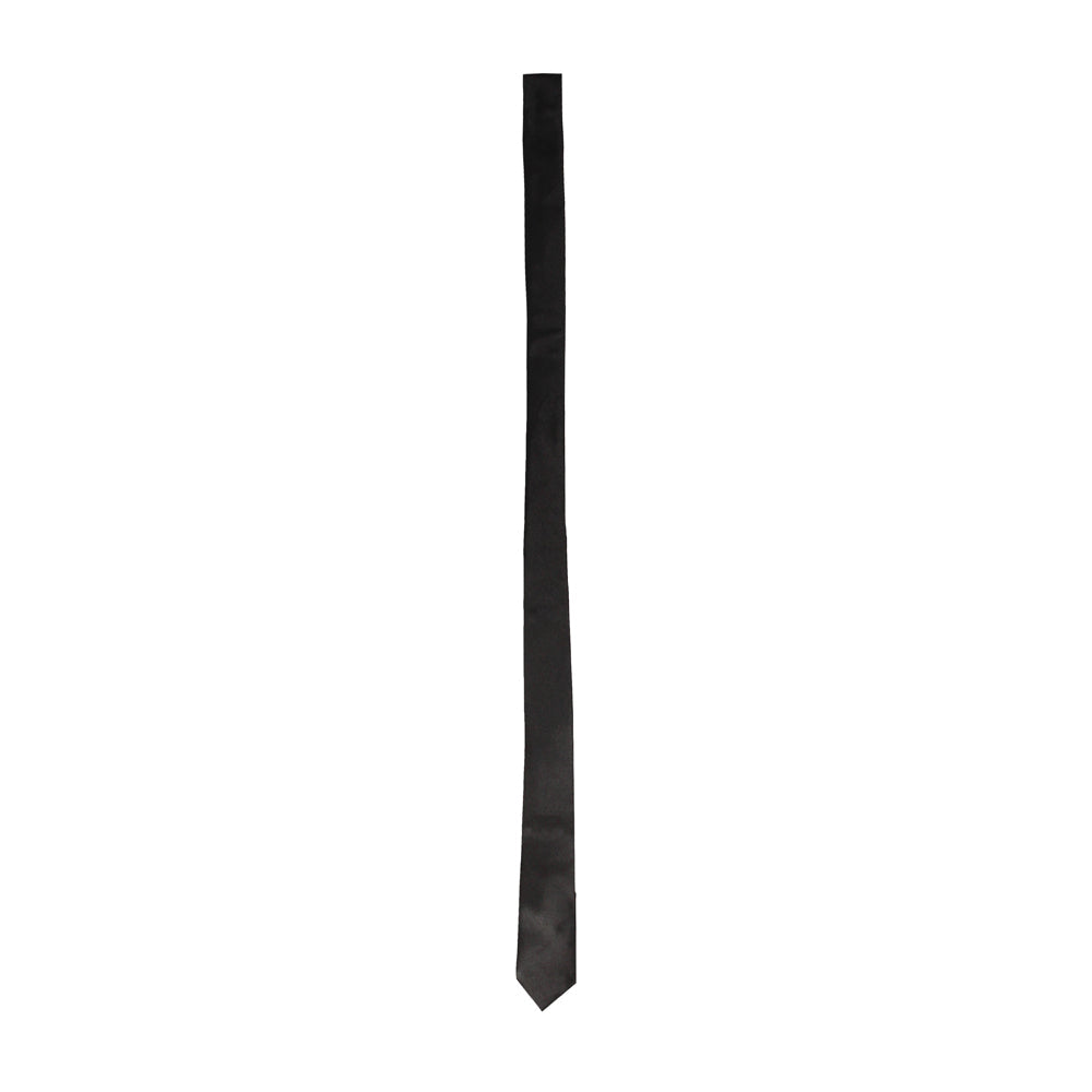 Ouch! Black & White Satin Bondage Tie Black - Fantasies Boutique