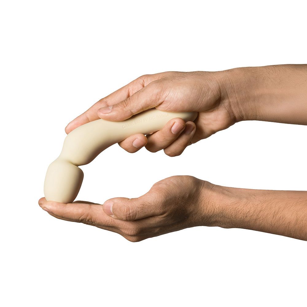 Dame Min Mini Wand Vibrator Butter