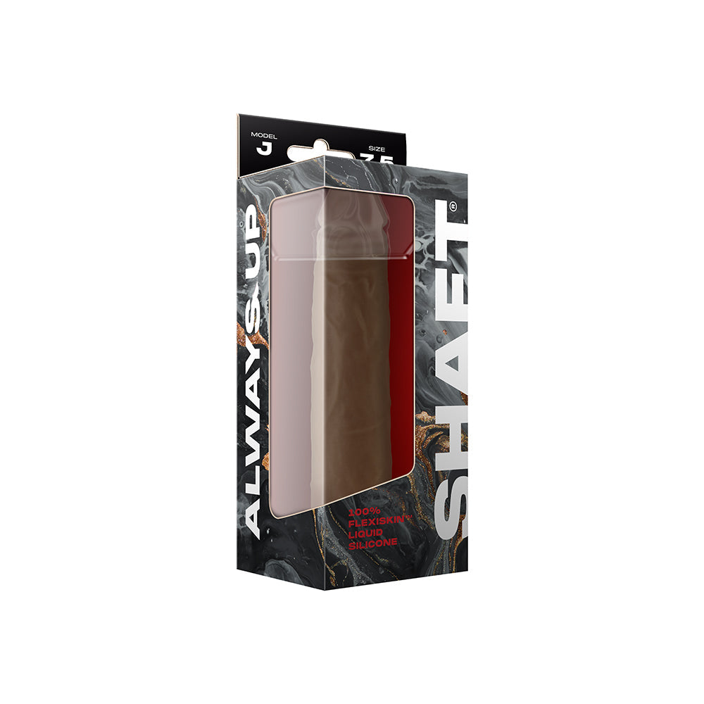 Shaft Model J: 7.5 in. Dual Density Silicone Dildo Oak - Fantasies Boutique