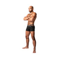 Male Power Infinite Comfort Amplifying Strappy Pouch Short Black L