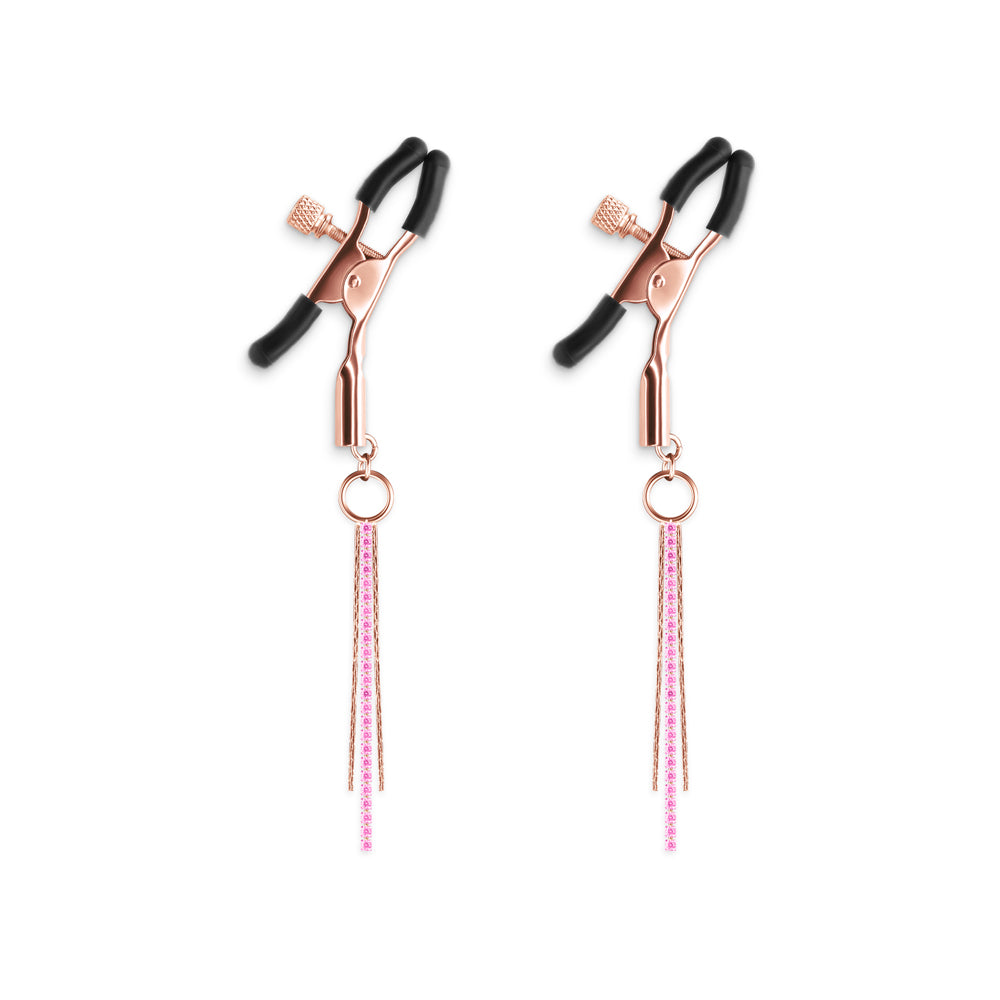 Bound Nipple Clamps D3 Rose Gold - Fantasies Boutique
