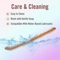 Dr. Skin Plus 16.5 in. Posable Double Dong Beige
