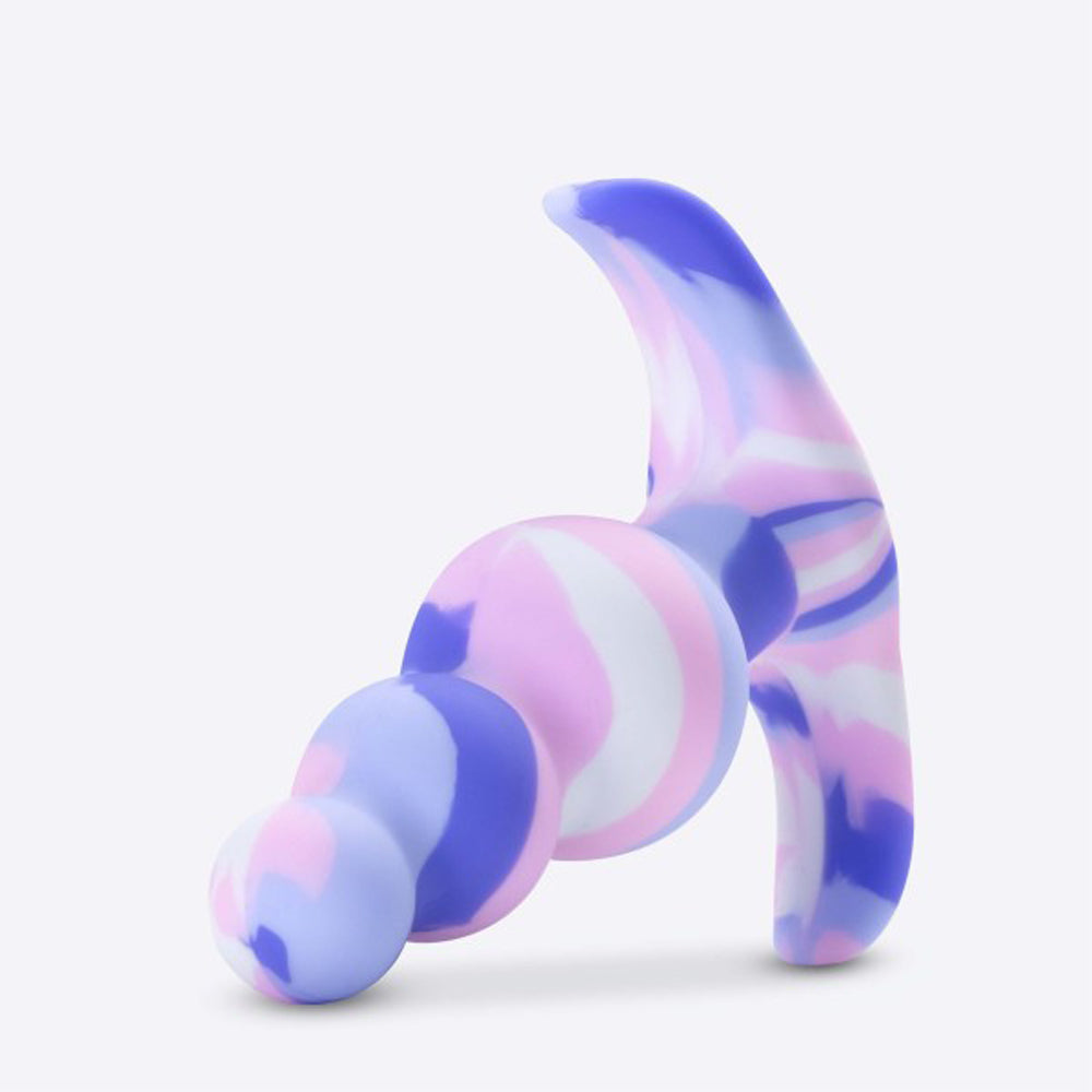 Blush Avant Twilight Silicone Anal Plug Blue - Fantasies Boutique