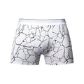 Male Power Soo Cumfy Boxer Brief Black/White L